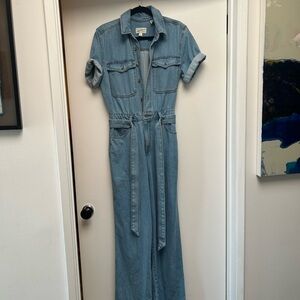 Denim Maxi jumpsuit